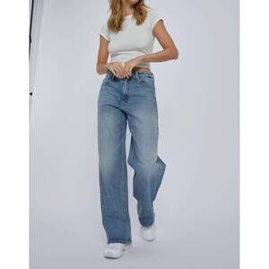 NEW CELLO low rise baggy jeans in blue